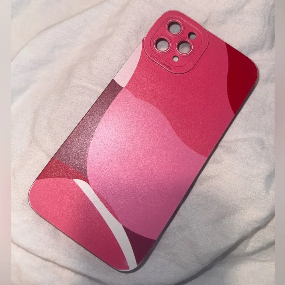 Pink and Red Phone Case (iPhone 11 pro max)